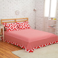 Rhombus Red Bedding Kids Bedding Teen Bedding Dorm Bedding Gift Idea
