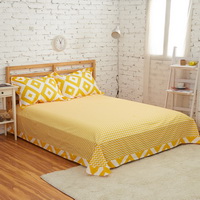 Rhombus Yellow Bedding Kids Bedding Teen Bedding Dorm Bedding Gift Idea