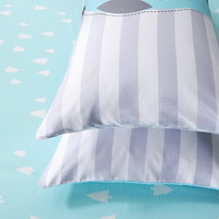 Joy Blue Bedding Kids Bedding Teen Bedding Dorm Bedding Gift Idea