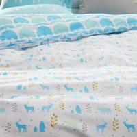 Midsummer Blue Bedding Kids Bedding Teen Bedding Dorm Bedding Gift Idea