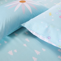 Silhouette Blue Bedding Kids Bedding Teen Bedding Dorm Bedding Gift Idea