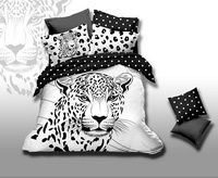 White Tiger White Bedding Animal Print Bedding 3d Bedding Animal Duvet Cover Set