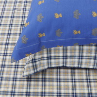 British Bear Blue Bedding Set Teen Bedding Dorm Bedding Bedding Collection Gift Idea