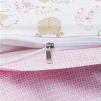 Little Sheep Pink Bedding Set Teen Bedding Dorm Bedding Bedding Collection Gift Idea