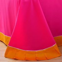 Hippo Orange Bedding Set Kids Bedding Duvet Cover Set Gift Idea
