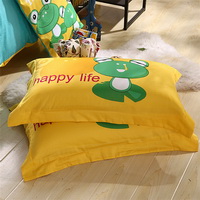 The Frog Family Blue Bedding Set Kids Bedding Duvet Cover Set Gift Idea