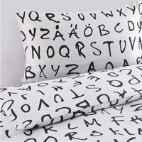 Akura White Bedding Set Luxury Bedding Scandinavian Design Duvet Cover Pillow Sham Flat Sheet Gift Idea