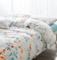 Daifula White Bedding Set Luxury Bedding Scandinavian Design Duvet Cover Pillow Sham Flat Sheet Gift Idea