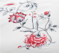 Ruibinka White Bedding Set Luxury Bedding Scandinavian Design Duvet Cover Pillow Sham Flat Sheet Gift Idea