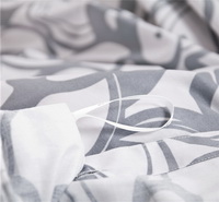 Sennige Gray Bedding Set Luxury Bedding Scandinavian Design Duvet Cover Pillow Sham Flat Sheet Gift Idea