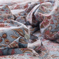 Soma Blue Bedding Set Luxury Bedding Scandinavian Design Duvet Cover Pillow Sham Flat Sheet Gift Idea