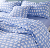 Whalenka Blue Bedding Set Luxury Bedding Scandinavian Design Duvet Cover Pillow Sham Flat Sheet Gift Idea