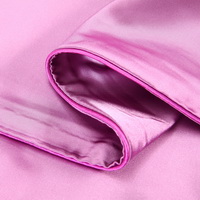 Lilac Silk Bedding Set Duvet Cover Silk Pillowcase Silk Sheet Luxury Bedding