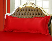 Red Silk Bedding Set Duvet Cover Silk Pillowcase Silk Sheet Luxury Bedding