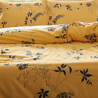 Caitlin Yellow Bedding Set Luxury Bedding Girls Bedding Duvet Cover Set