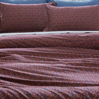 Sona Red Bedding Set Luxury Bedding Girls Bedding Duvet Cover Set