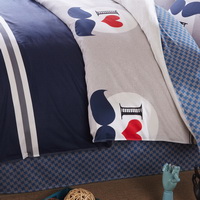 11 Love Blue Bedding Set Kids Bedding Teen Bedding Duvet Cover Set Gift Idea