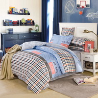 Air Mail Blue Bedding Set Kids Bedding Teen Bedding Duvet Cover Set Gift Idea