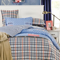Air Mail Blue Bedding Set Kids Bedding Teen Bedding Duvet Cover Set Gift Idea