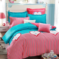 Love Diary Pink Bedding Set Kids Bedding Teen Bedding Duvet Cover Set Gift Idea