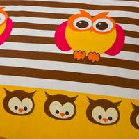 Owl Keeper Yellow Bedding Set Kids Bedding Teen Bedding Duvet Cover Set Gift Idea