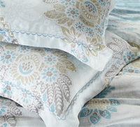 Athens Fashion Blue Bedding Set Girls Bedding Floral Bedding Duvet Cover Pillow Sham Flat Sheet Gift Idea