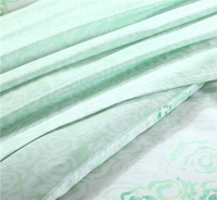 Beautiful Days Of Youth Green Bedding Set Girls Bedding Floral Bedding Duvet Cover Pillow Sham Flat Sheet Gift Idea