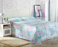 Butterfly Lovers Blue Bedding Set Girls Bedding Floral Bedding Duvet Cover Pillow Sham Flat Sheet Gift Idea