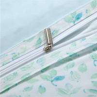 Dreaming Green Bedding Set Girls Bedding Floral Bedding Duvet Cover Pillow Sham Flat Sheet Gift Idea