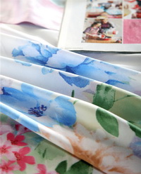 Flower Dream Green Bedding Set Girls Bedding Floral Bedding Duvet Cover Pillow Sham Flat Sheet Gift Idea