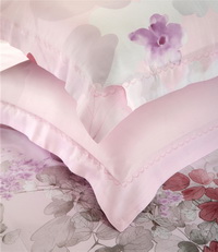 Flowers On The Branches Pink Bedding Set Girls Bedding Floral Bedding Duvet Cover Pillow Sham Flat Sheet Gift Idea