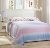 Gentle Breeze Pink Bedding Set Girls Bedding Floral Bedding Duvet Cover Pillow Sham Flat Sheet Gift Idea