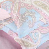 Jane Pink Bedding Set Girls Bedding Floral Bedding Duvet Cover Pillow Sham Flat Sheet Gift Idea