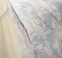 Love Waltz Blue Bedding Set Girls Bedding Floral Bedding Duvet Cover Pillow Sham Flat Sheet Gift Idea