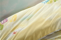Nordic Style Yellow Bedding Set Girls Bedding Floral Bedding Duvet Cover Pillow Sham Flat Sheet Gift Idea