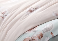 Orchid Dream Blue Bedding Set Girls Bedding Floral Bedding Duvet Cover Pillow Sham Flat Sheet Gift Idea