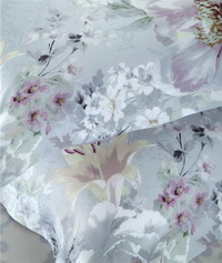 Pastel Blue Bedding Set Girls Bedding Floral Bedding Duvet Cover Pillow Sham Flat Sheet Gift Idea