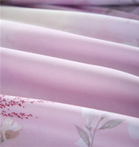 White Lover Pink Bedding Set Girls Bedding Floral Bedding Duvet Cover Pillow Sham Flat Sheet Gift Idea