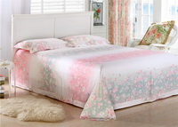 Coloured Glaze Pink Bedding Set Luxury Bedding Girls Bedding Duvet Cover Pillow Sham Flat Sheet Gift Idea