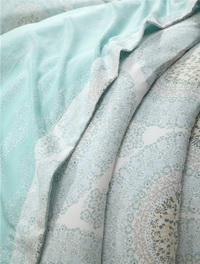 Face Without Makeup Blue Bedding Set Luxury Bedding Girls Bedding Duvet Cover Pillow Sham Flat Sheet Gift Idea