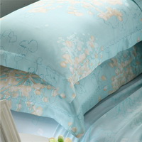 Gentle And Cultivated Blue Bedding Set Luxury Bedding Girls Bedding Duvet Cover Pillow Sham Flat Sheet Gift Idea