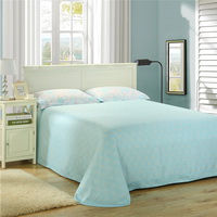 Leaf Language Blue Bedding Set Luxury Bedding Girls Bedding Duvet Cover Pillow Sham Flat Sheet Gift Idea