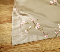 Quiet Good Tan Bedding Set Luxury Bedding Girls Bedding Duvet Cover Pillow Sham Flat Sheet Gift Idea