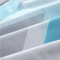 Reka Blue Bedding Set Luxury Bedding Girls Bedding Duvet Cover Pillow Sham Flat Sheet Gift Idea