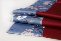 Camilla Blue Bedding Set Luxury Bedding Collection Satin Egyptian Cotton Duvet Cover Set