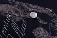 Maria Blue Bedding Set Luxury Bedding Collection Satin Egyptian Cotton Duvet Cover Set