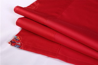 Mona Red Bedding Set Luxury Bedding Collection Satin Egyptian Cotton Duvet Cover Set