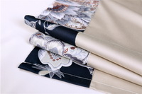 Penny Blue Bedding Set Luxury Bedding Collection Satin Egyptian Cotton Duvet Cover Set