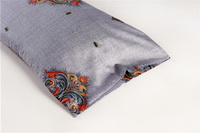 Tina Purple Bedding Set Luxury Bedding Collection Satin Egyptian Cotton Duvet Cover Set