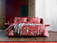 Diana Red Bedding Set Luxury Bedding Collection Pima Cotton Bedding American Egyptian Cotton Bedding
